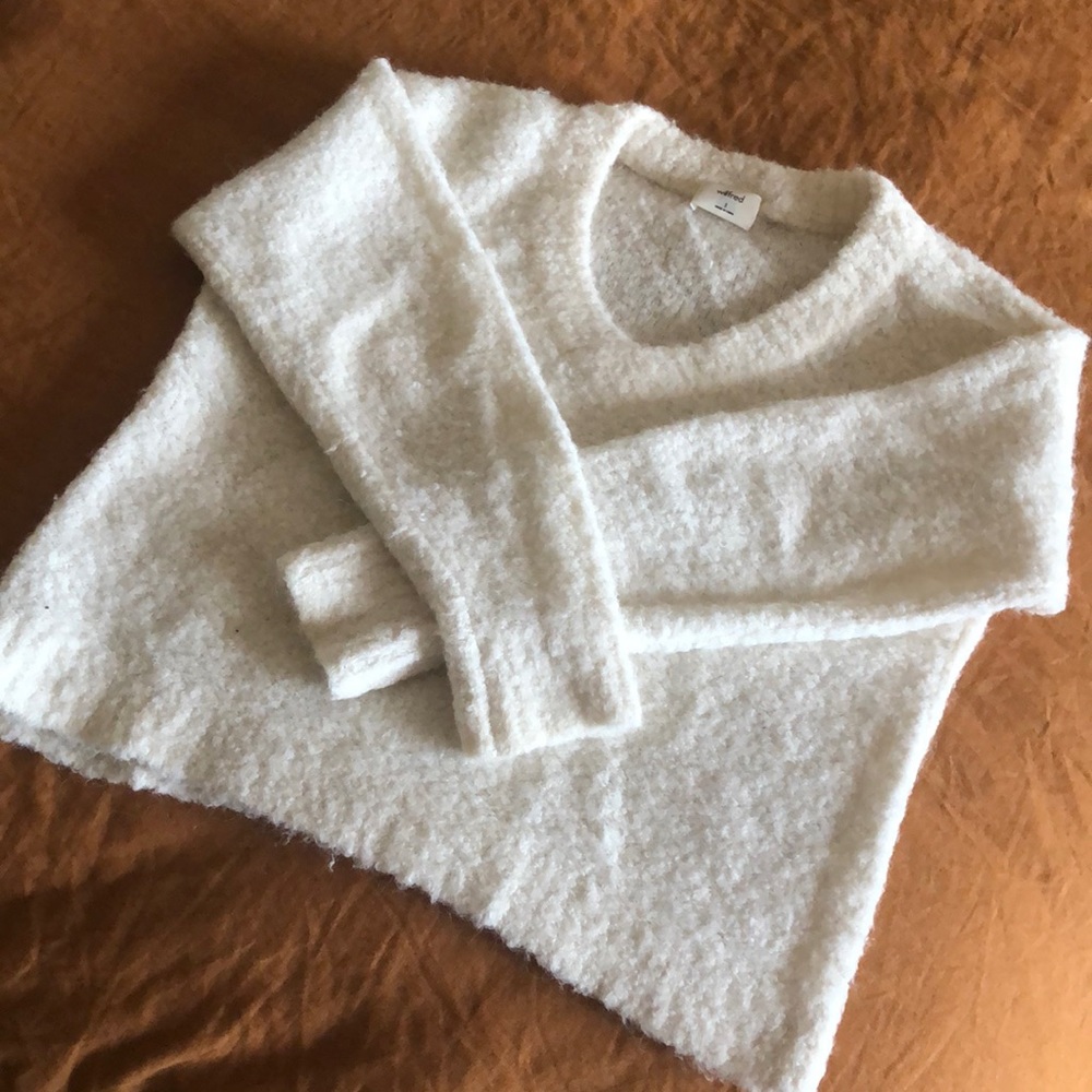 Wilfred Cream Alpaca-blend Sweater